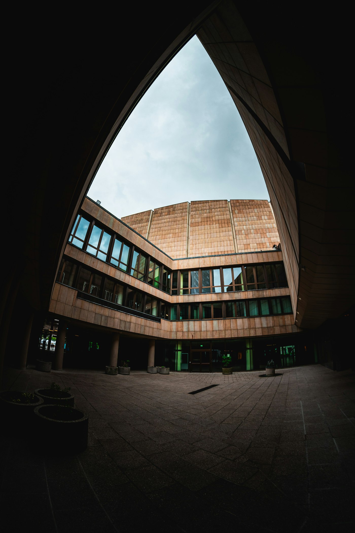 Blick am Augustusplatz in Leipzig