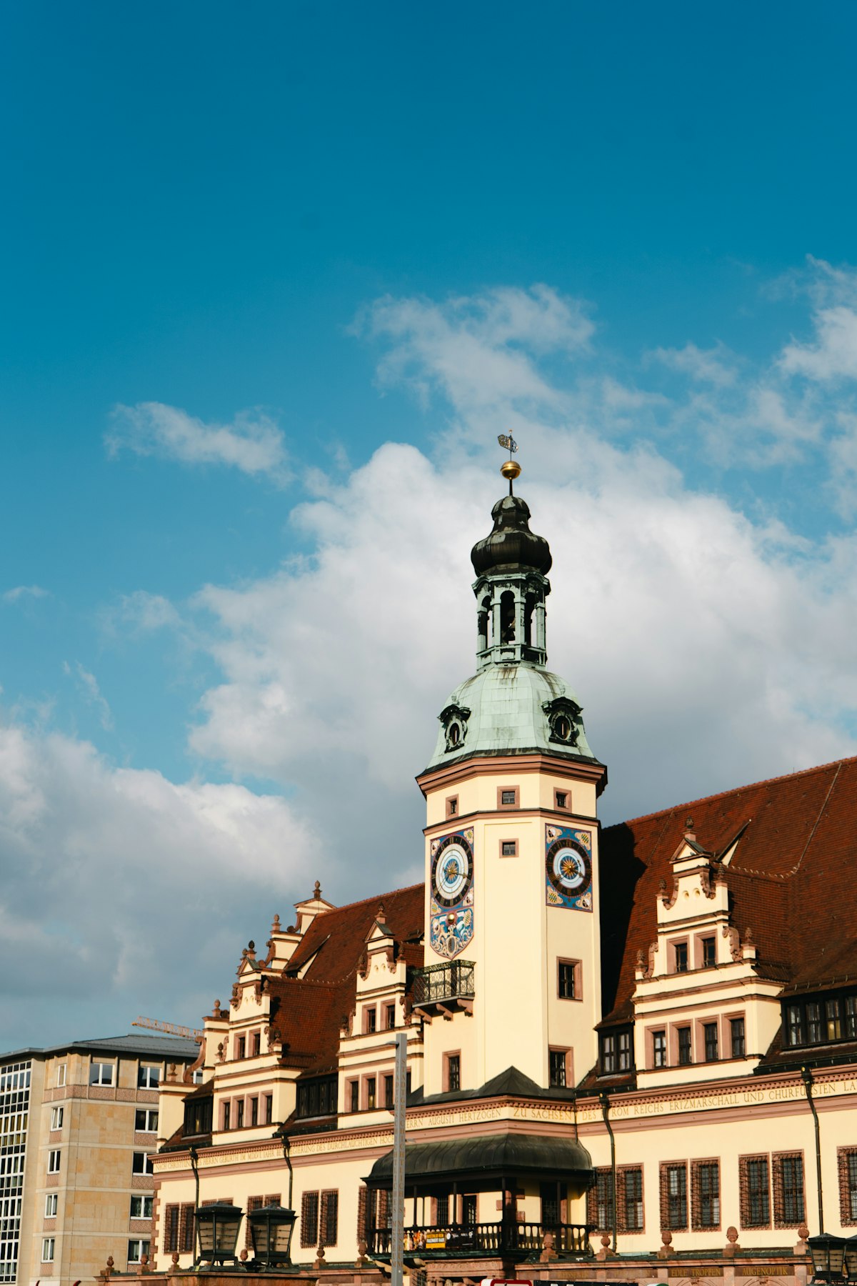 Neues Rathaus in Leipzig
